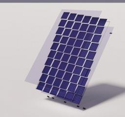 A modular solar panel where each component can be disassembled and replaced individually.