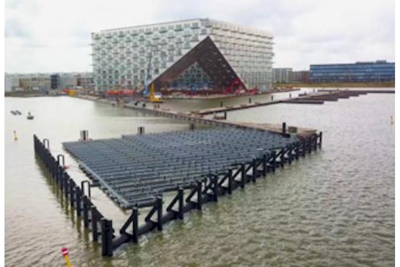 Floating PV - Static - Amsterdam Sluishuis